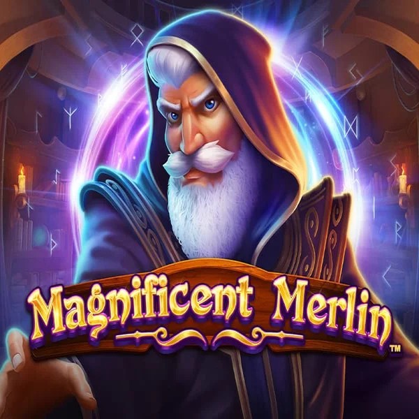 Magnificent Merlin by Greentube, showcased at winnitascasino.de – game logo